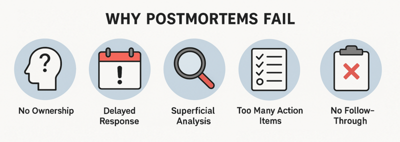 Why Postmortems Fail